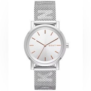 Women's SoHo Stainless Steel Mesh Bracelet Watch 34mm